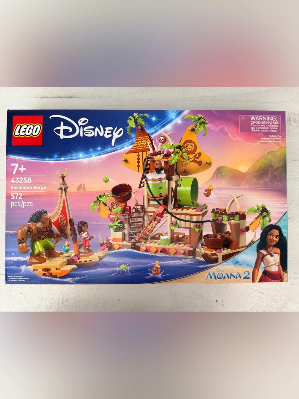 NIB Disney Moana 2 Kakamora Barge LEGOS set